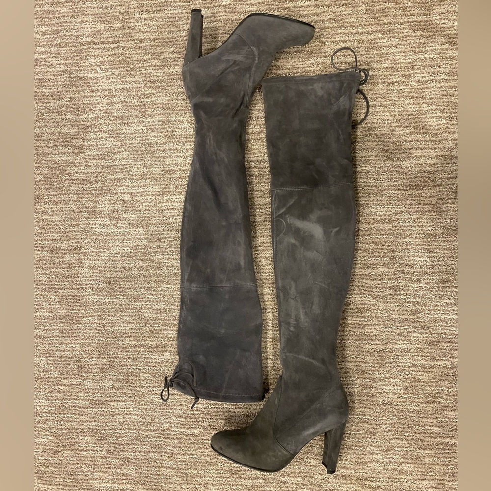 Stuart Weitzman Highland suede boots